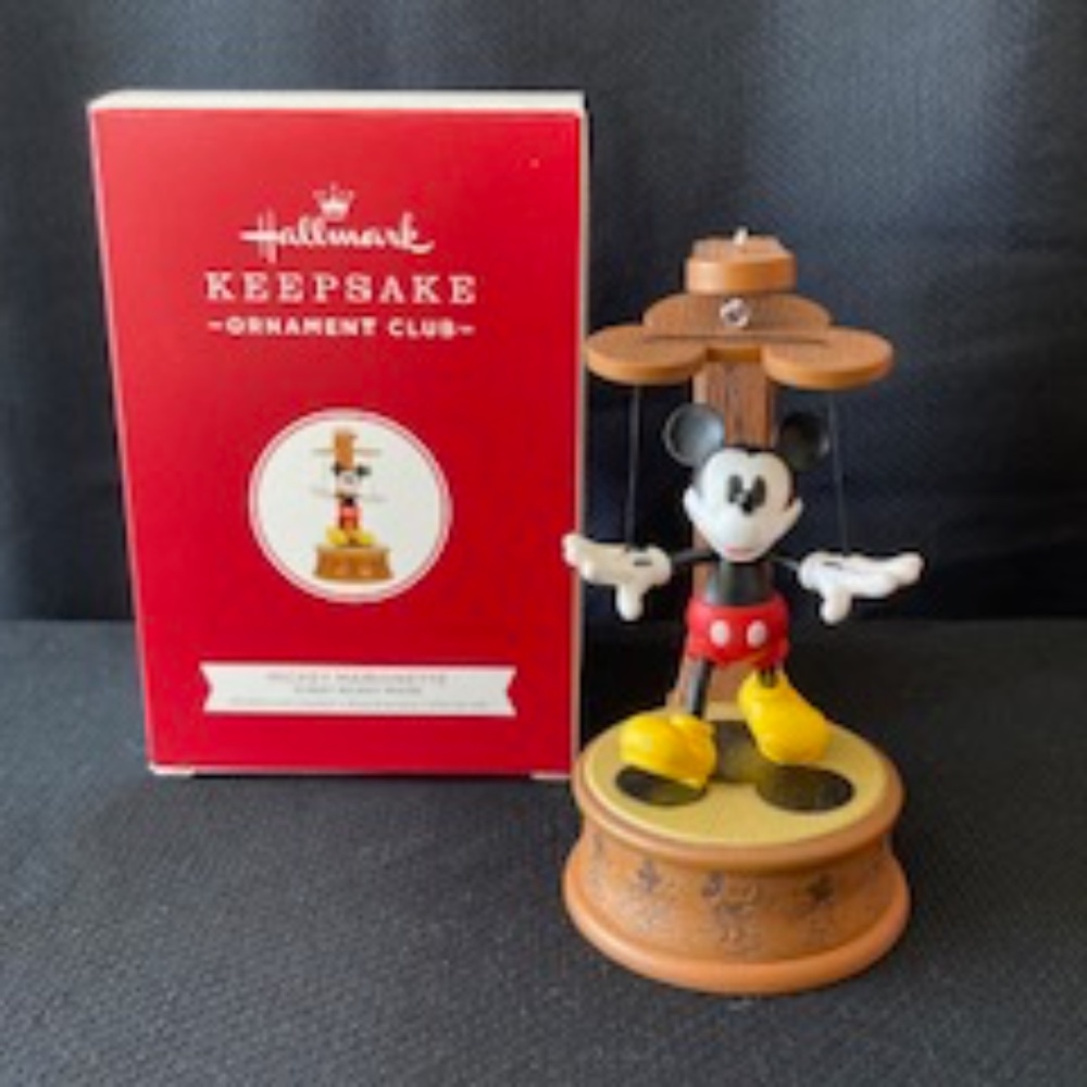 2019 Mickey Marionette Hallmark Keepsake Ornament